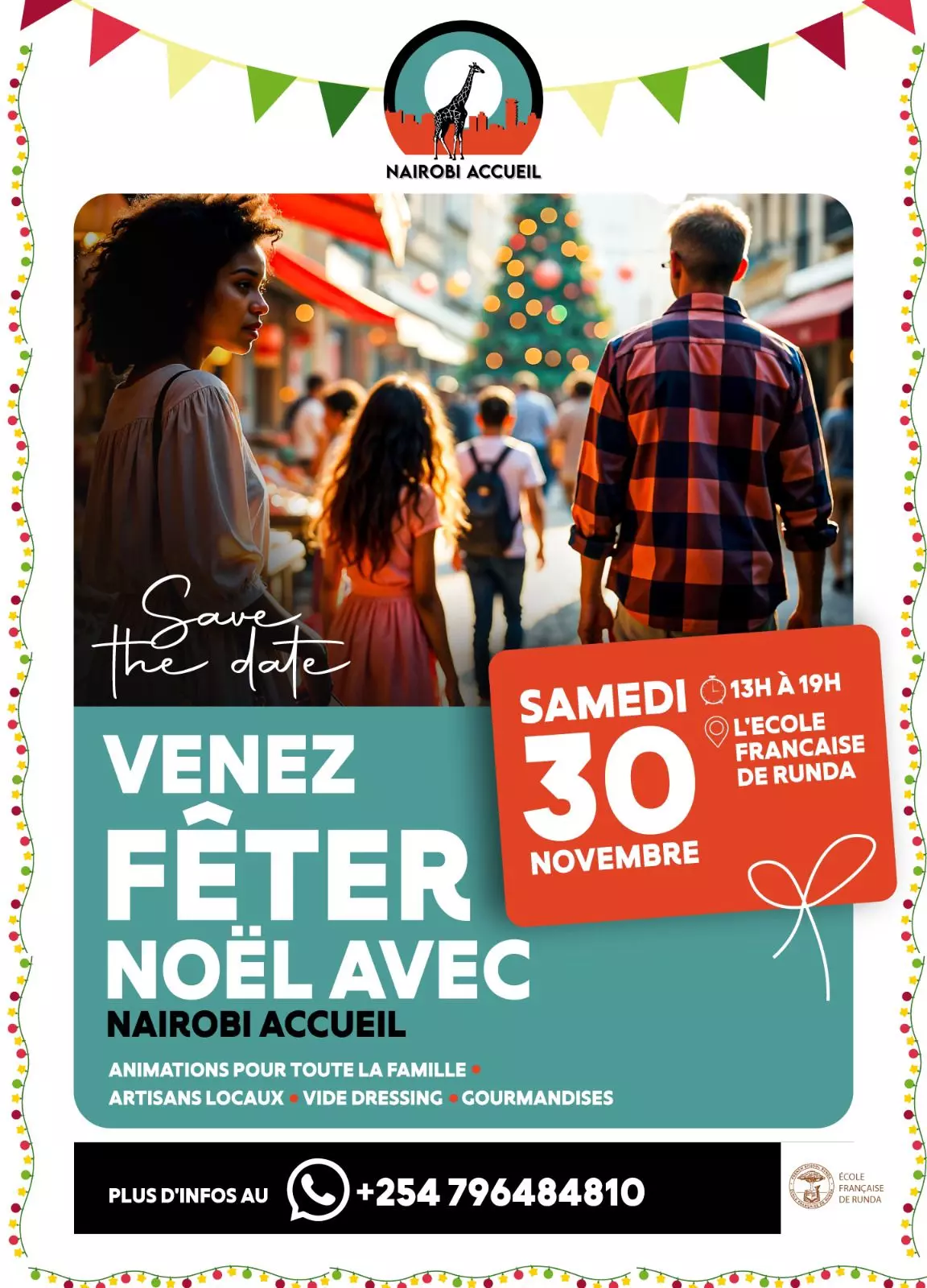Save the date Marché de Noel